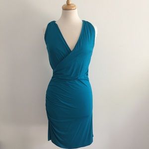 Banana Republic teal dress